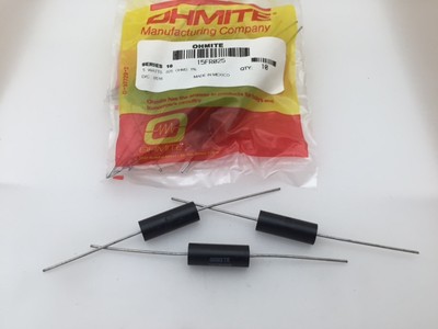 (10 pcs) 15FR025 Ohmite, 5 Watt 0.025 Ohm 1%, Current Sense Resistor