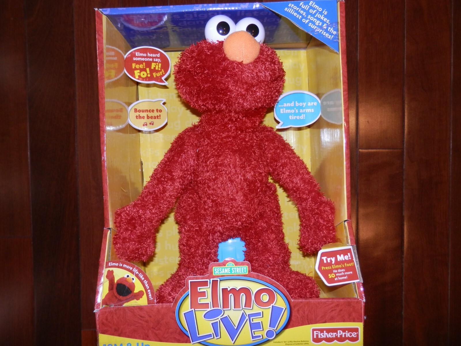 elmo live doll