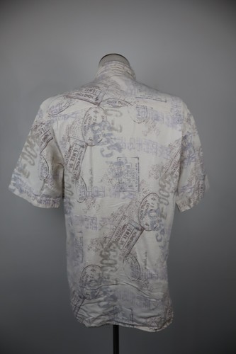 CAMEL COLLECTION CAMICIA UOMO COTONE TG. M MAN CASUAL VINTAGE COTTON SHIRT - Picture 6 of 7