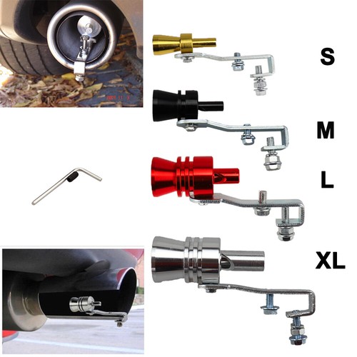 Universal Exhaust Pipe Oversized Roar Maker For Car Tail Turbo Sound Whistle RE - Picture 2 of 17