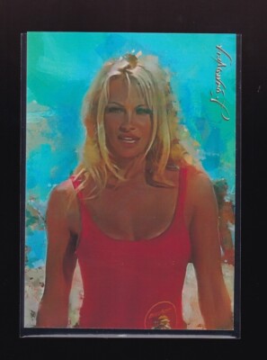 C.J. Parker Artist Signed Giclee Print Card #12 28/50 2023 Pamela Anerson