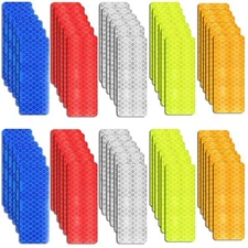 1.2×3.2 Inch Night Visibility Dot Reflective Tape for Car,Bike,Helmet Road Signs