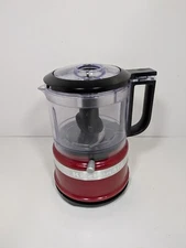 KitchenAid - 3.5-Cup Mini Food Chopper - Empire Red - Works Good KFC3516ER