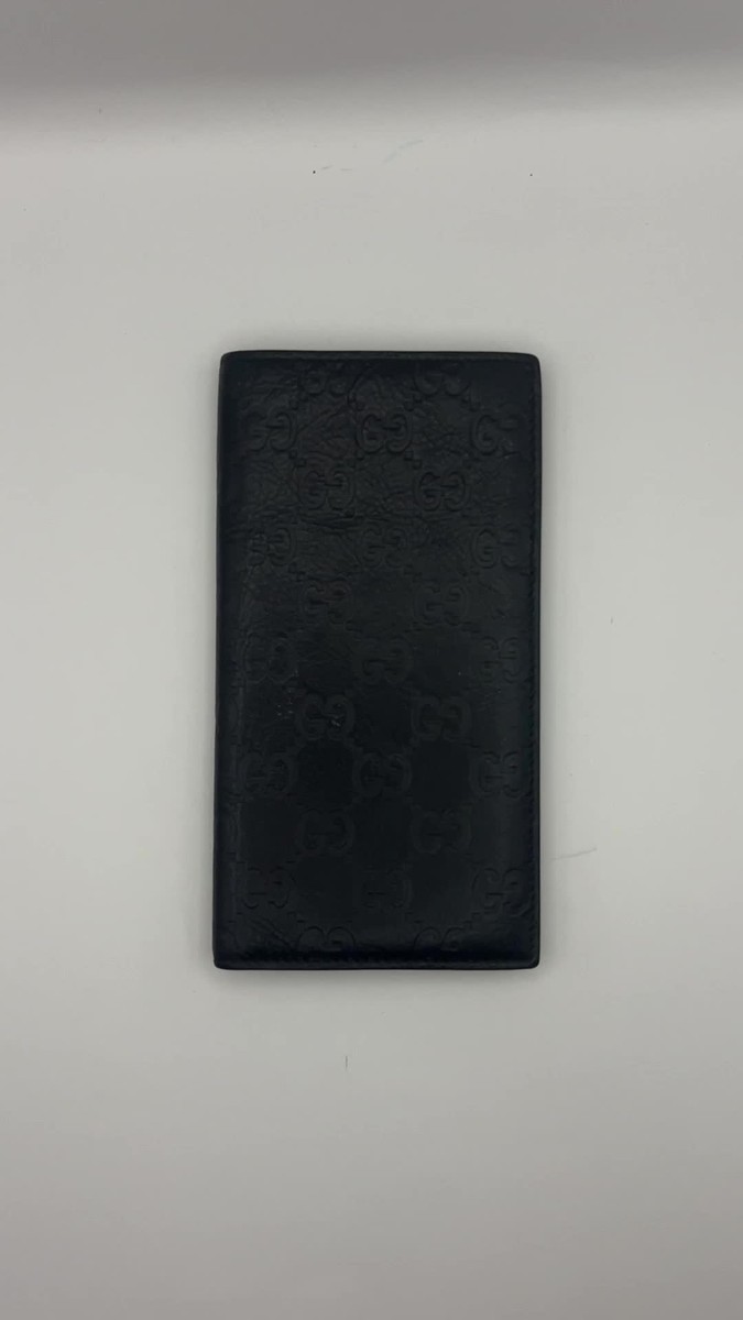 Gucci Long Wallet Leather Black w/BOX USED E0607-1 | eBay Gucci Long Wallet Leather Black w/BOX USED E0607-1 | eBay