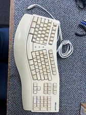 Vintage Microsoft 58221 Ergonomic PS/2 First Generation Natural Keyboard
