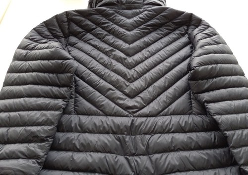 32 Degrees Womens Plus 2X Down Jacket Blue Zip Packable Travel Removable Hood - Picture 14 of 15