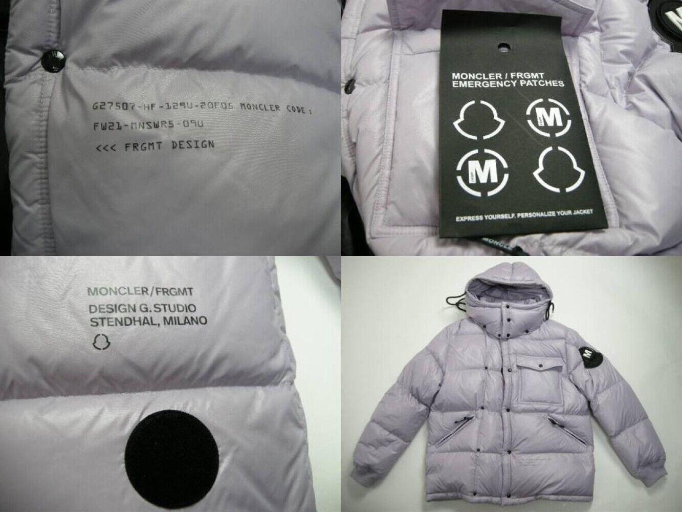 MONCLER GENIUS FRAGMENT HIROSHI FUJIWARA VARSITY JACKET, Luxury