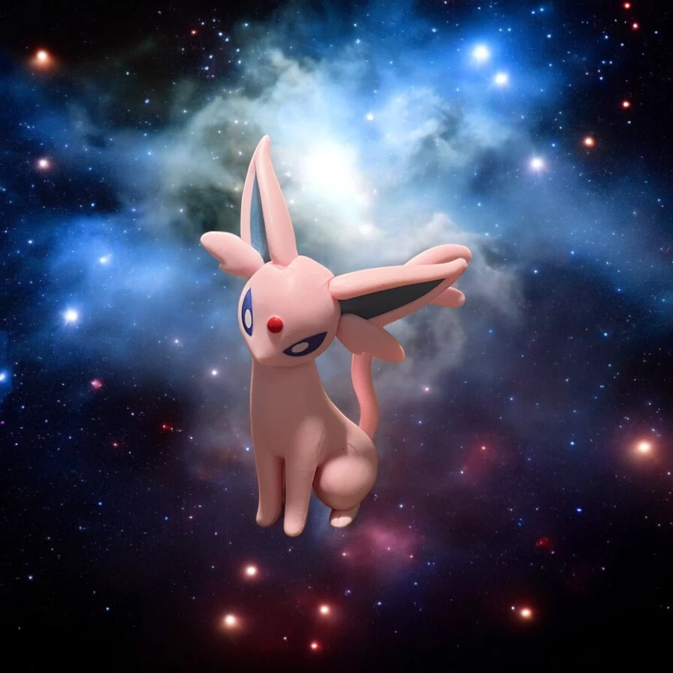 Juego de 9 figuras de exhibición coleccionables Pokemon Eeveelution - Eevee, Umbreon y más Foto 3 de 4