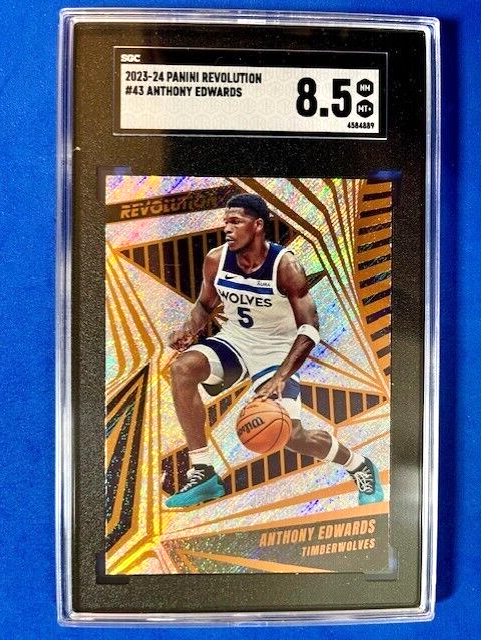 agew✖️REDCARD 2023-24 Panini Revolution - Anthony Edwards #43 for sale