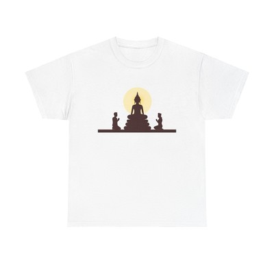 Praying to Buddha T-Shirt - Buddhism Meditation Mindfulness Enlightenment