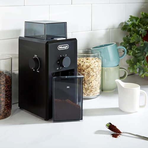 De' Longhi KG79 Macinacaffè elettrico, professionale a Pressione, nero - Foto 1 di 2