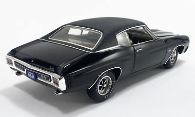 1970 Chevrolet Chevelle SS 454 (A1805527) Black in 1/18 Scale
