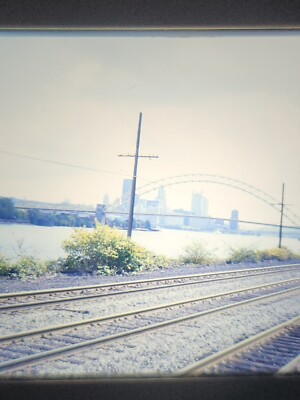 Railroad Slide Norfolk Southern NS Passenger Train Excursion VTG 35mm 1985