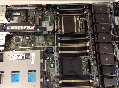 HP ProLiant DL360P Xeon E5-2609 0 2.40Ghz Server w/16GB, DVDRW ,2xPS 460W WORKS - Picture 12 of 17