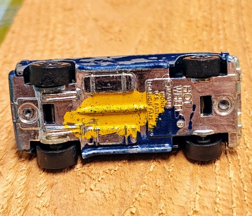 Hot Wheels - Classic Sparkle Blue Van 1974 - Hong Kong Made Die Caste Metal - Picture 5 of 11