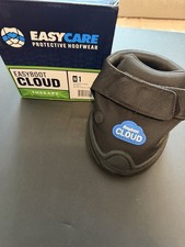 EasyCare Easyboot Cloud Therapeutic Horse Hoof Boots Recovery Black Size 1