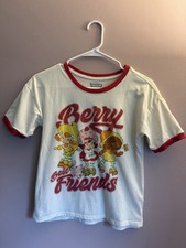 Strawberry Shortcake Berry Adult Tee Vintage Inspired Graphic T-Shirt Large