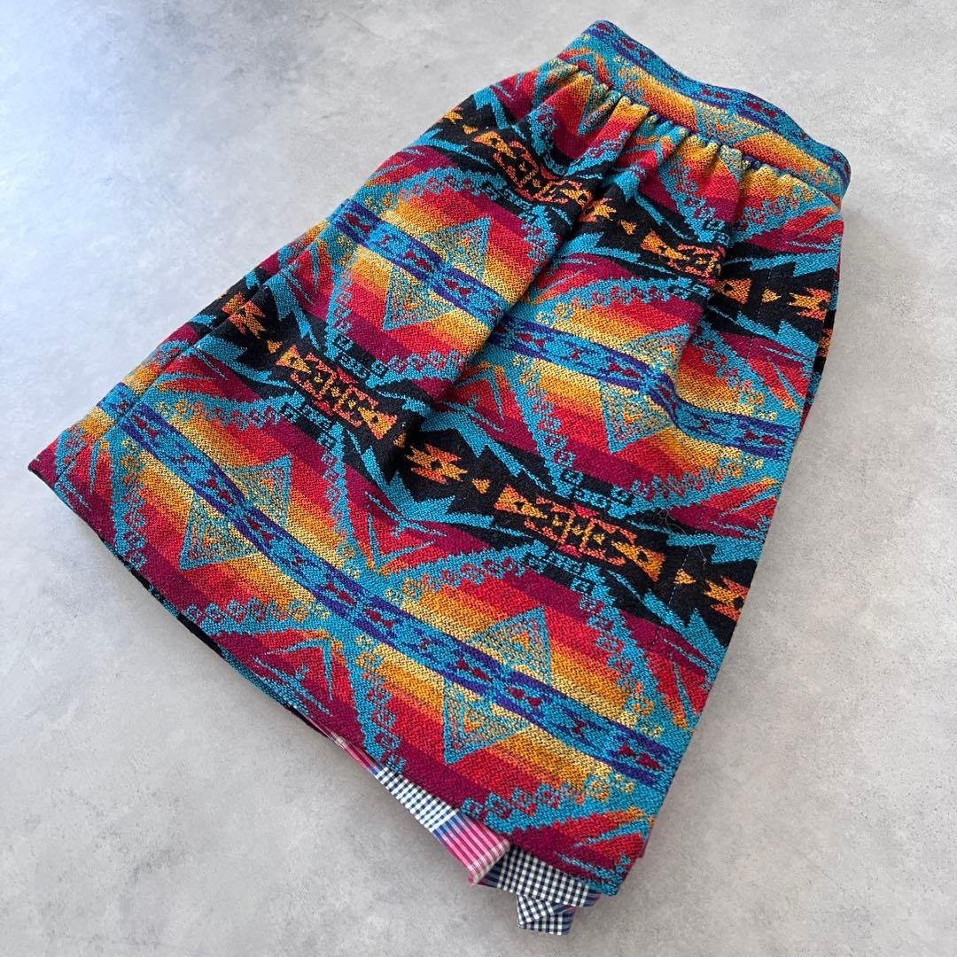 PENDLETON Opening Ceremony Native Pattern Wool Sk… - image 8