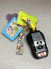 Fisher-Price Multicolor Alphabet Keys Teether w/ Strap, 0-6 Months, Tested Works
