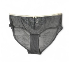 Adore Me Panty Sz 3XL Gray Hipster Lace Femin...