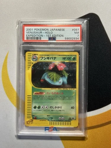 Pokemon Venusaur Holo 1st Edition Expedition 097/128 PSA 7