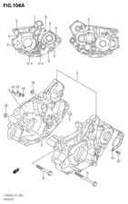 Suzuki Genuine ATV Bolt 8mm x 41mm LT-R450 LT-R450Z Engine 09103-08403-000
