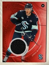 Jared McCann 2025-26 SP Game Used Edition Red Jersey #50 Seattle Kraken