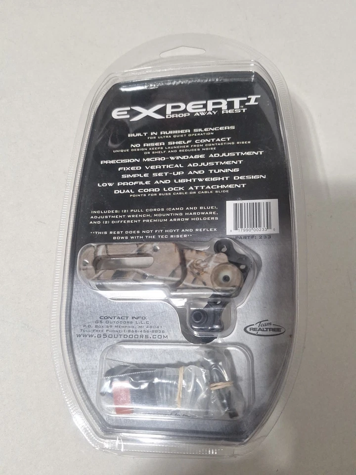 G5 Expert Drop Away Rest Left Handed New - Image 2 of 2