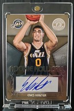 Enes Kanter 2012-13 Panini Totally Certified Rookie Roll Call #26 Gold /15 Auto