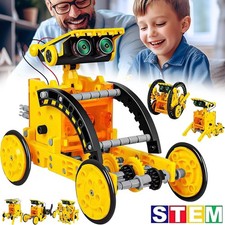 Solar Robot Toy Construction Kit DIY Solar Robot Building Toys Educational Toys