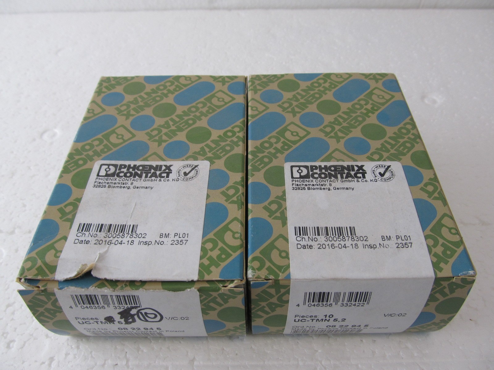 20pcs New 0822945 PHOENIX CONTACT UC-TMN 5,2