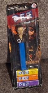 New and Sealed Will Turner from Pirates of the Caribbean Pez Dispenser with Cand