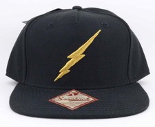Harry Potter hat Lightning Bolt Snapback bioworld adjustable baseball cap black