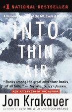 Into Thin Air: A Personal Account of the Mt. Everest Disaster - paperback Jo...