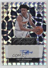 2024-25 Panini Mosaic Rookie Scripts Trey Alexander #RS-ALX Auto 1mc5