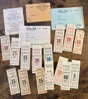 Railway ticket: SAR AUSTRALIAN RAILWAYS LOT X19 Lot.D15