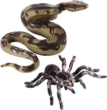 Realistic Fake Snake & Fake Spider, Prank Stuff – Look Real, Rubber Snake Prank