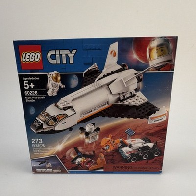 LEGO City Mars Research Shuttle (60226) 273 Pieces 5+ Box Space Astronaut
