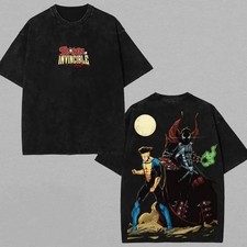 Spawn Invincible Vintage T Shirt Double Print Comic Graphic Tee