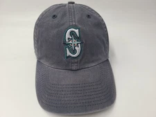 Seattle Mariners Twins Enterprise The Perfect Fitted M Hat Cap MLB Baseball Blue