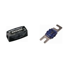 Kicker 60 Amp AFS Fuse and Fuse Holder Bundle - 46FHS 46AFS60