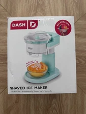 DASH Shaved Ice Maker and Slushie Machine (Aqua): Multi-Purpose Ice Shaver Machi