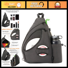 Lightweight Disc Golf Backpack with Retriever Holder, 8-10 Disc Capacity, Padded
