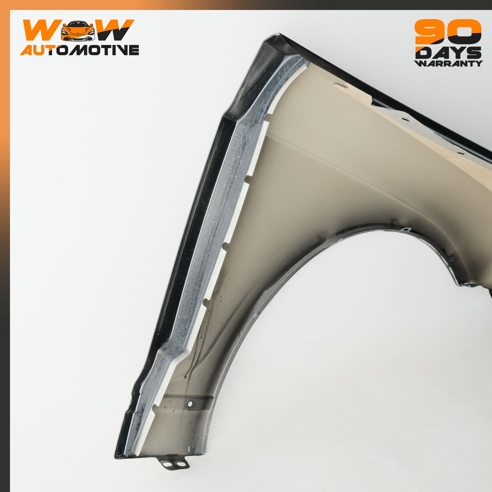 06-13 BENTLEY CONTINENTAL FLYING SPUR FRONT LEFT DRIVER SIDE FENDER BLACK OEM