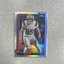 2025 Topps Chrome Hunter Henry New England Patriots Refractor #209