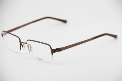 FLEXON PIVOTAL FORCE E1051 210 BROWN AUTHENTIC FRAMES EYEGLASSES 53-19