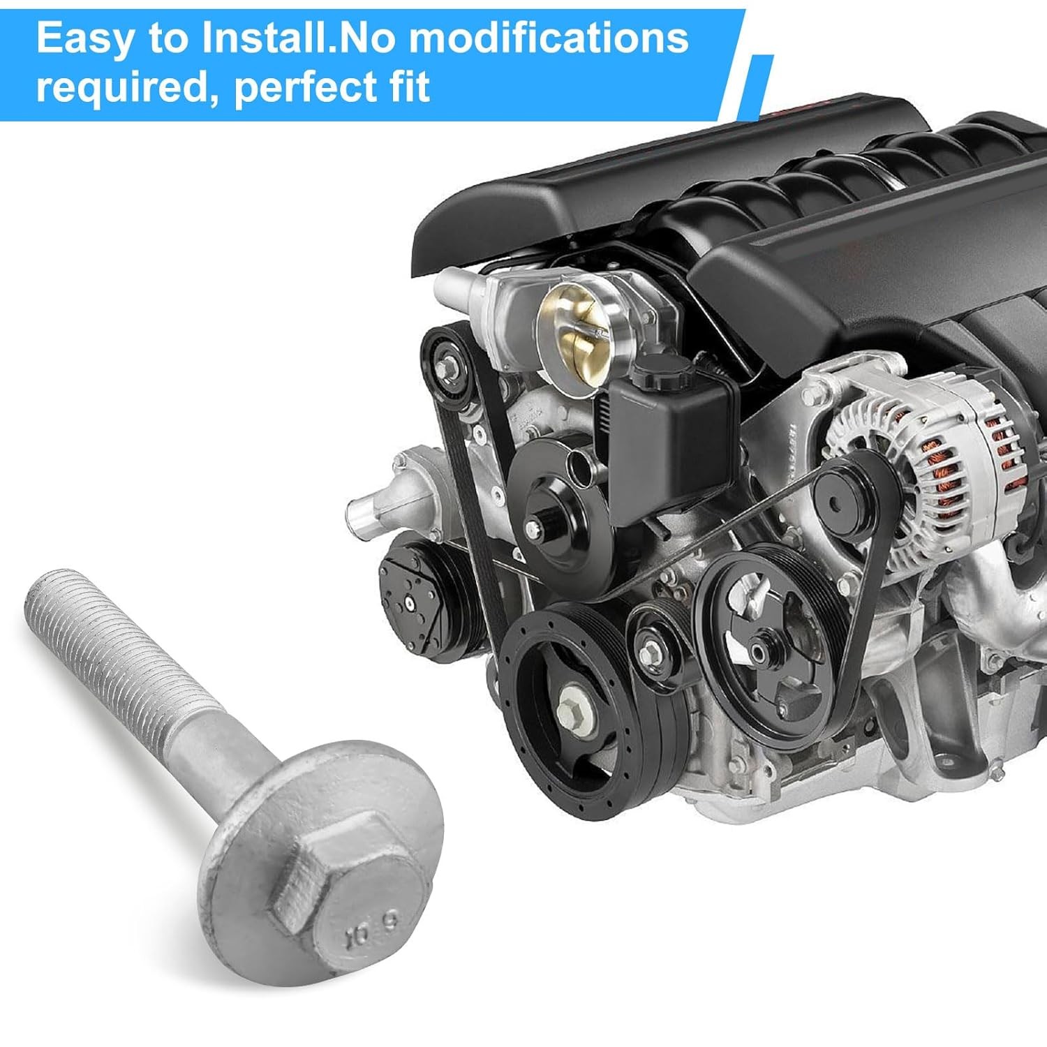 Harmonic Balancer Bolt Replacement for GM LS Engines - Replaces 12557840 - Crank thumbnail 6