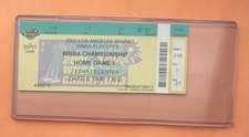 2002 Los Angeles Sparks WNBA Finals Game 2 Clincher Ticket Stub Lisa Leslie