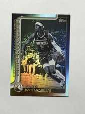 2025-26 Topps Black Friday Jaden McDaniels Blackout #248 Minnesota Timberwolves
