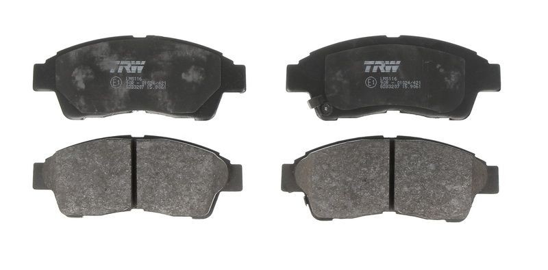 Plaquettes TRW GDB3207 pour réparer le freinage usé de Camry 2.2